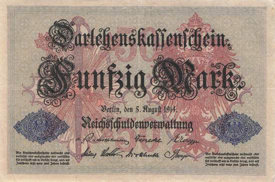 50 Mark 1914 ro.50b R